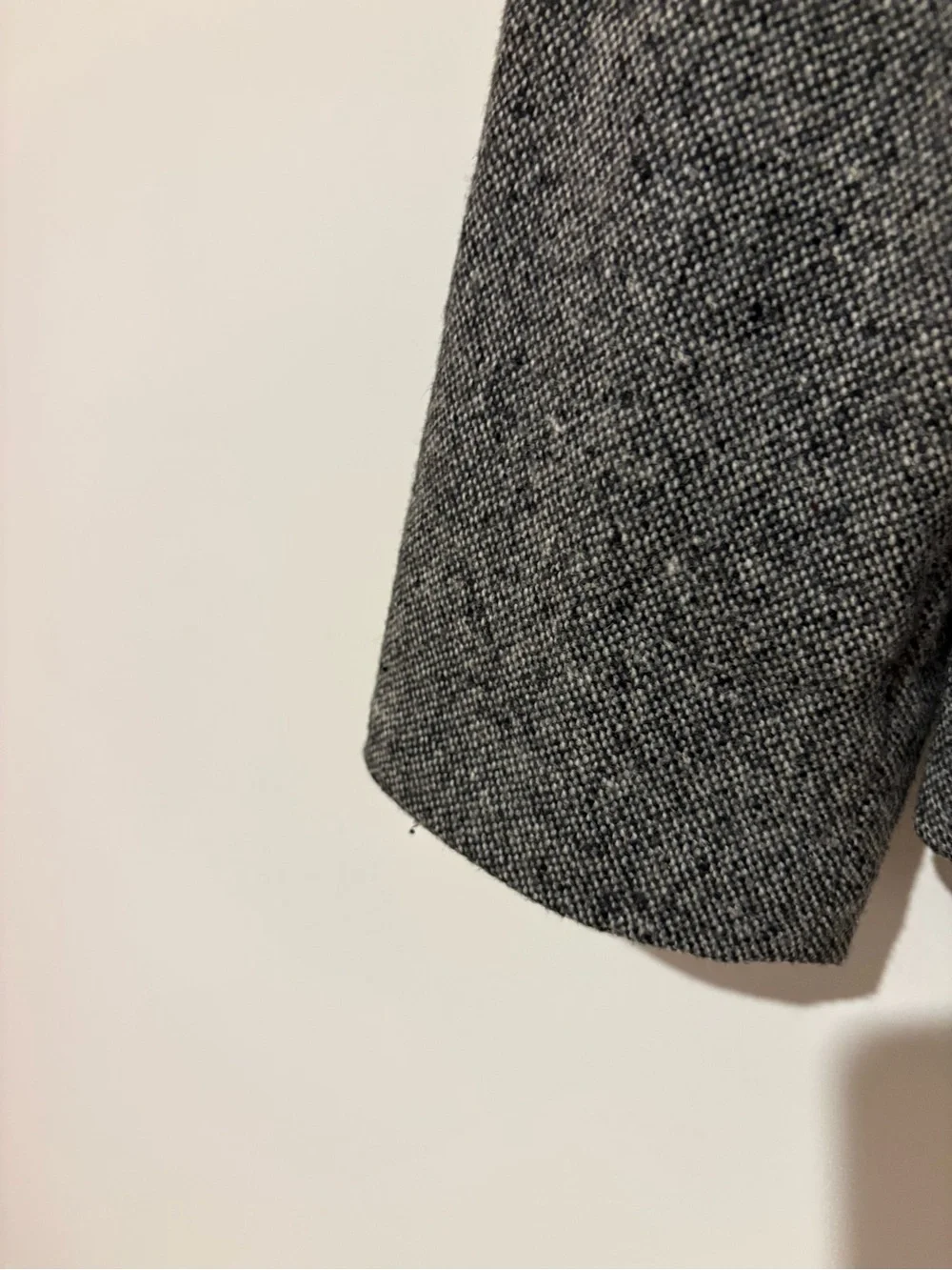 United colors of benetton wool blend blazer grey size 46